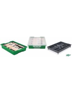 Caja Plástico Faibo Con Tapa Y Bandeja Clasificadora
