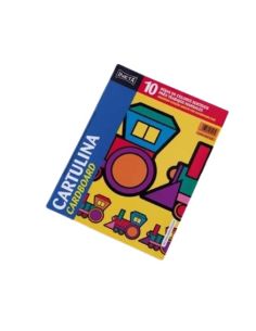 Bloc 10 Cartulinas 25 X 32 Cm Col Surtidos