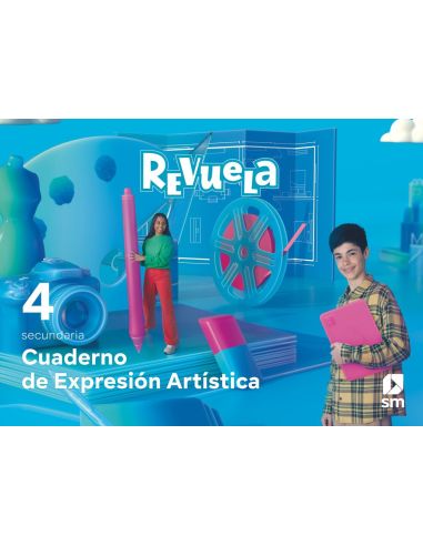 Cuaderno Expresión Artística. 4 Secundaria. Revuela