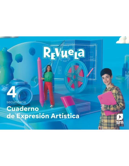 Cuaderno Expresión Artística. 4 Secundaria. Revuela