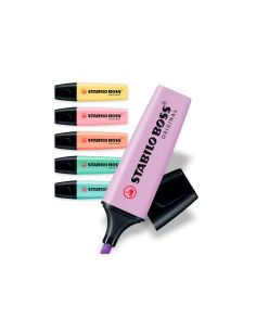 Rotulador Stabilo Boss Pastel Fluorescente 70 Estuche De 6 Unidades Surtidas 2