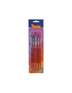 Pinceles Acuarela Jovi Blister De 5 Unidades Surtidas 2